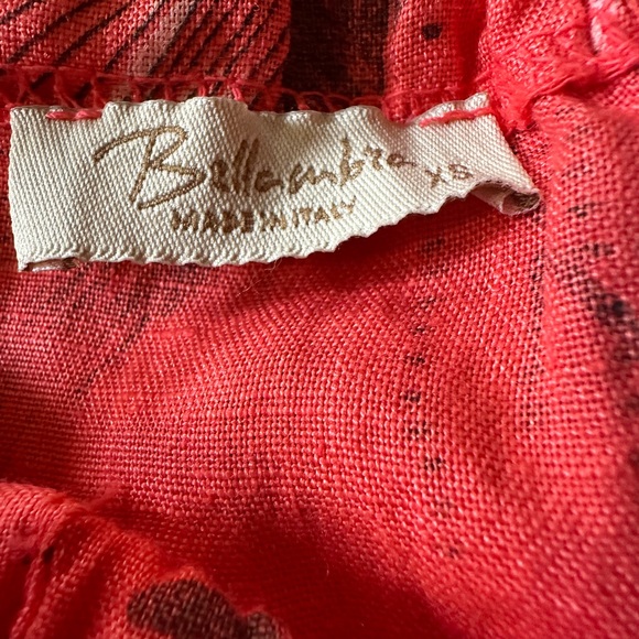 LINEN FLORAL PRINT DRESS - Picture 9 of 10